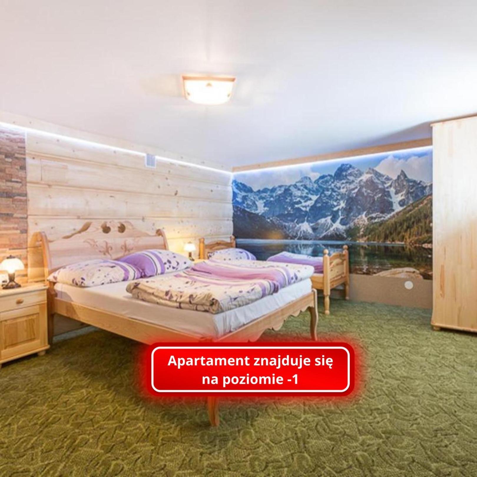 Wesola Chatka Zakopane - Krupowki 37A -Centrum Szoba fotó